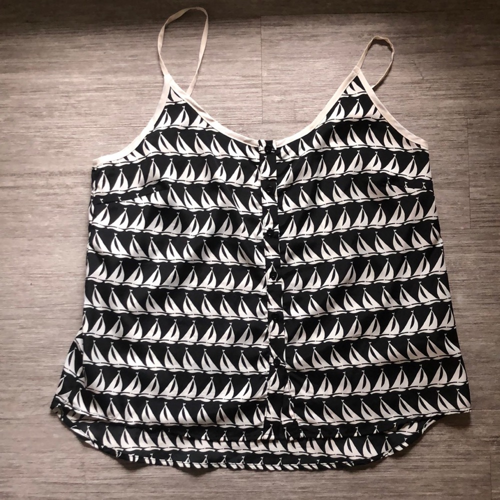 Nautical sailboat top